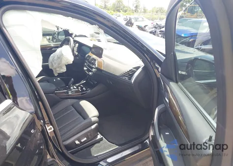 2020 BMW X3 xDrive30I z USA, uszkodzony, nr VIN 5UXTY5C07L9D35336